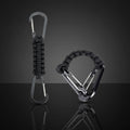 Survival Paracord Keychain Quick Realese Keychain Clip Ring with Carabiner