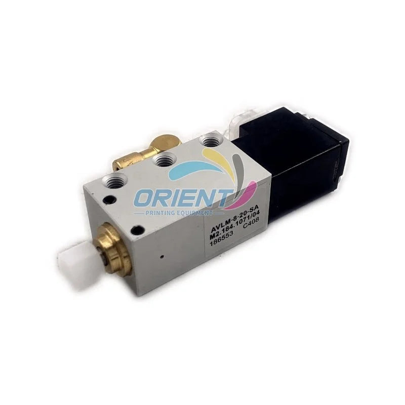 Best Quality Cylinder Unit AVLM-8-20-SA M2.184.1071 Solenoid Valve for Heidelberg SM102 Sheet Stop Finger Printer Accessories