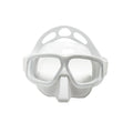 Best Selling Silicone China Snorkel Masks Adult Uv Resistant Anti-fog Transparent White Low Volume Freediving Snorkeling Mask