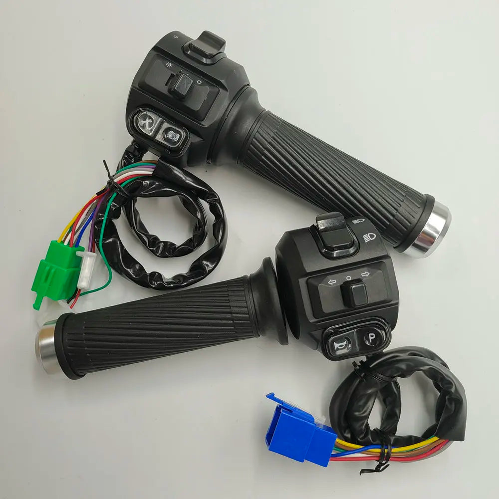 Electric Vehicle Switch Seat Drum Brake Disc Horn Headlamp Steering Assembly Little Monkey Little Turtle King Turning Handle