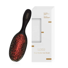 Hot-selling Nylon Boar Bristle Wig Hair Brush Classic Fashionable Comfortable Factory Price Custom Logo Hair Extensions Brush