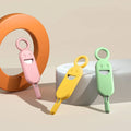 2 in 1 Anti Lost Sim Card Eject Pin Needle with Storage Case Mobile Phone SIMCard Protector Holder Ejecter Tool Keyring Pendent