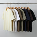 100% Cotton Oversized Graphic Custom Tshirt for Men Sublimation Logo Printed Heavyweight Blank Plain Knitted Uniform