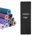 SHENGDE Recycled Colorful Professional Eco Friendly High Quality Organic New Print Wholesale Custom Logo 6mm Tpe Yoga Mat