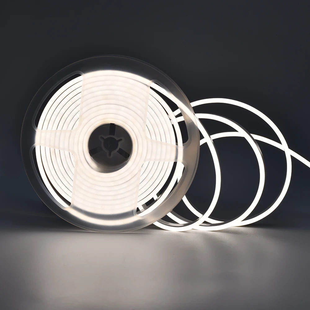 Led Neon Flexible Tube 0410 Silicone Neon 24V for Led Strip Neon Light Tubes White Glass With Dimmer