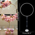 Balloon Stick Stand Round Centerpiece Stand for Festive Occasions Diwali Ramadan Graduation Valentine's Day Birthdays/Weddings