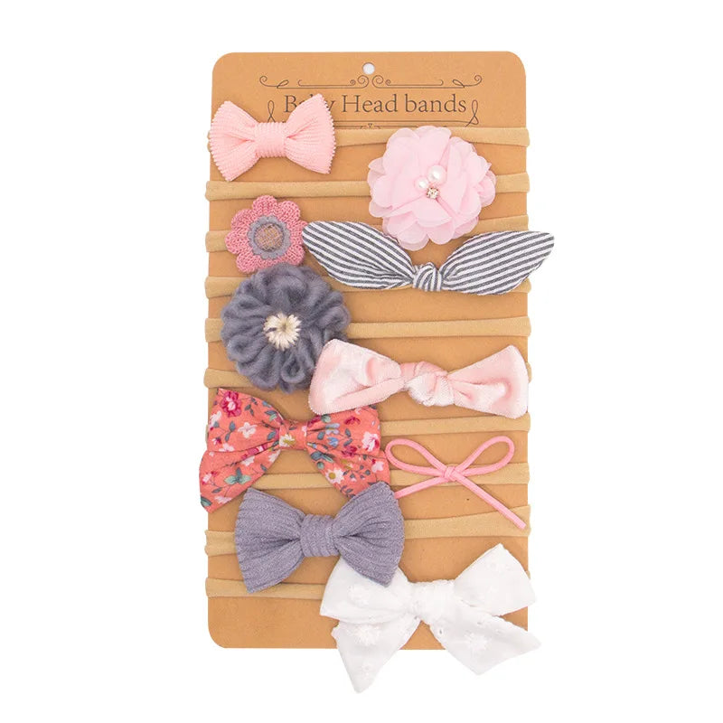 2023 Wholesale Newest Ins Design Fashionable Hot Sale Baby Kids Children Headband Set