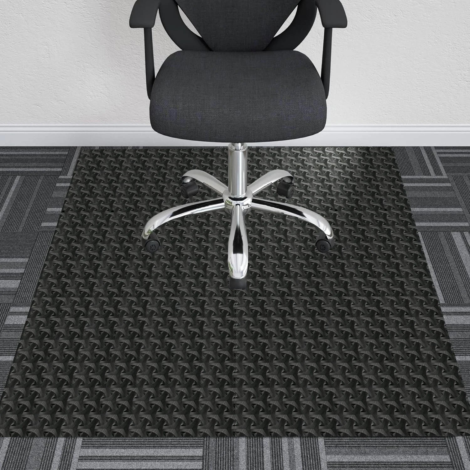 Office Chair Mat for Hardwood Floor Easy to Clean Desk Floor Mat for Office Chair on Hardwood Floors