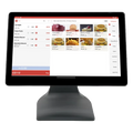 New Designed 15Inch/15.6 Inch Touch Main Screen POS System Checkout Counter Metal Stand  LED8/VFD220  for Retails Supermarkets