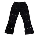 DENIMGUYS Men's Jeans Street Wear Hip Hop Vintage Denim Ripped Men Flared Distressing Stacked Denim Pants Jeans