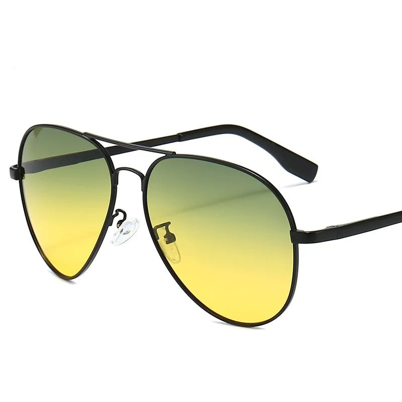 Factories Wholesale of Metal Frame Sunshade Glasses Polarized Light Sun Glasses