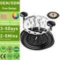 OEM/ODM Custom logo New 9.84-Inch  Chicken Shredder Anti-Slip Shredder Machine Kitchen Tools with Transparent Tray Tool