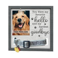 Wooden Photo Frame Dog Pet Gift Dog Memorial Photo Frame Wooden Shadow Box