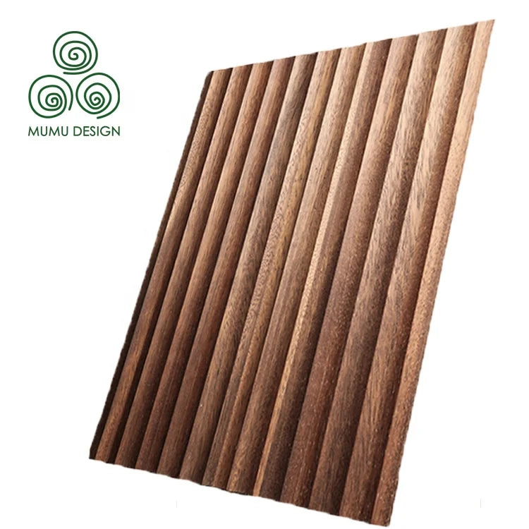 Sandwich Oak Wooden Exterior Blackboard Wood 3D Decorative Indoor Cladding Wall Board Panel