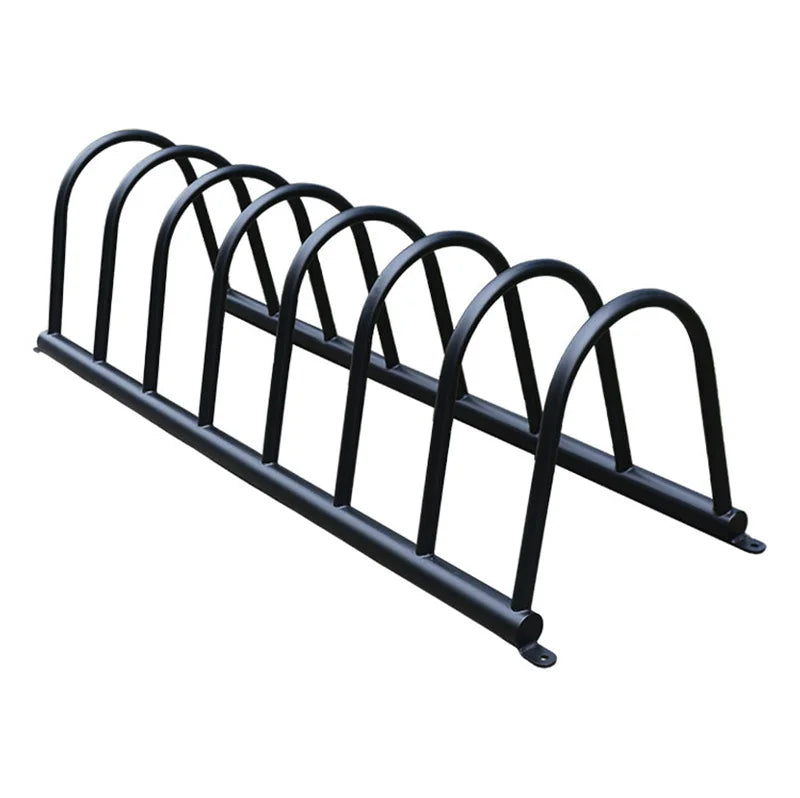 Outdoor Steel Bike Rack Outside Roadside Industrial Bicycle Parking Stand Street Floor Bicycle Storage Rack for Home Garage