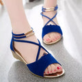 Low Price Woman Sandals Shoes with String Open Toe.