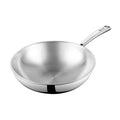 32cm Non-Stick Titanium Wok with 8L Capacity Eco-Friendly Kitchen Cookware for Gas & Induction Cookers