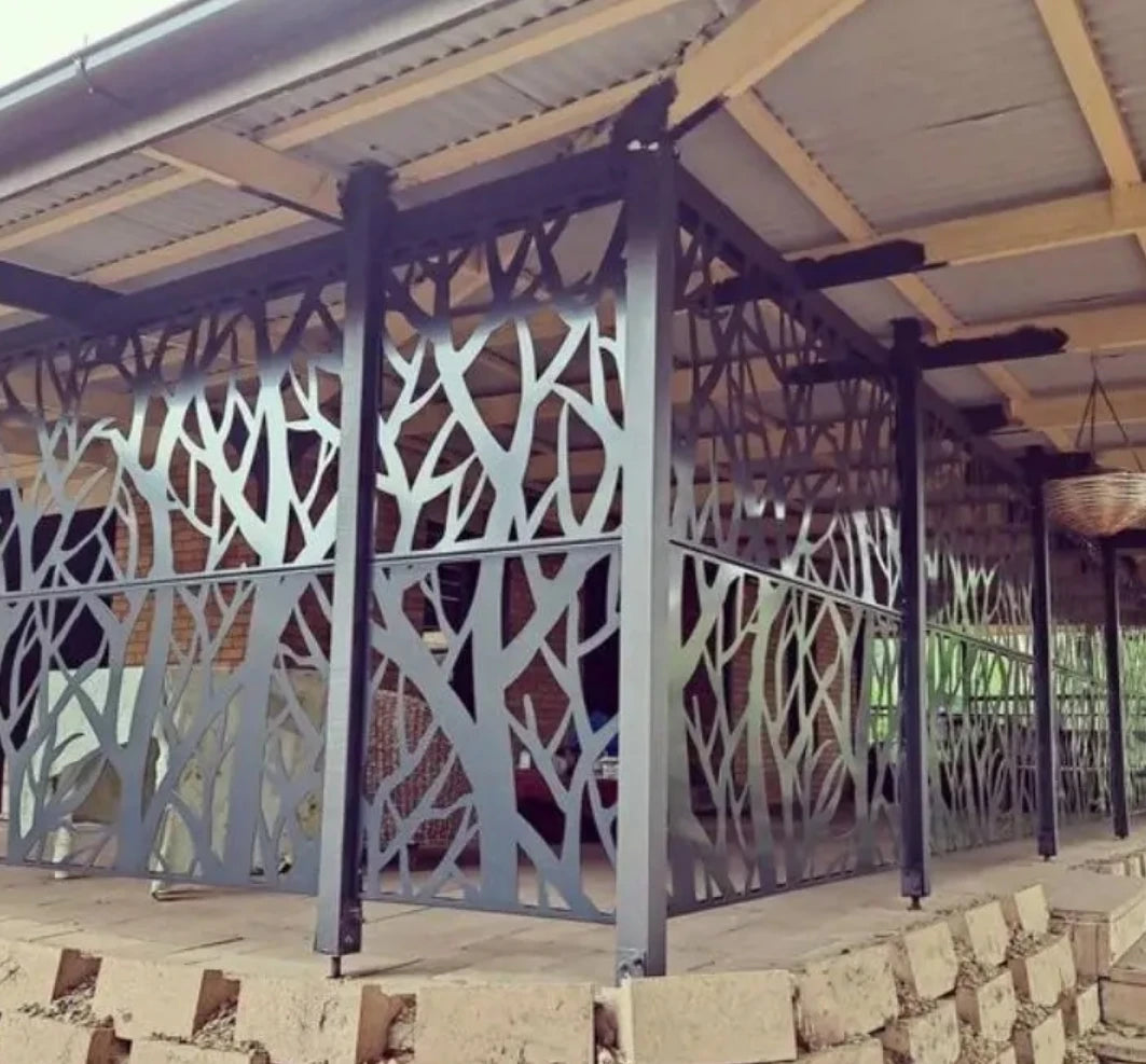 Reilbu Laser Cut Aluminum Railing High End Balustrades & Handrails Stair Railing