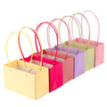 Fall in Color Waterproof Kraft Paper Flower Basket Handbag Flower Box Flower Packaging Paper Bag