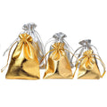 Factory Price Drawstring Velvet Bag 11x16cm 7x9cm 9x11cm Jewelry Packing Silver Gold Foil Cloth Wedding Gift Bags & Pouches
