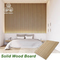 MUMU Carving 3D Decorative Wooden Building Boards Solid Oak Wood Wall Paneling for Interior Exterior