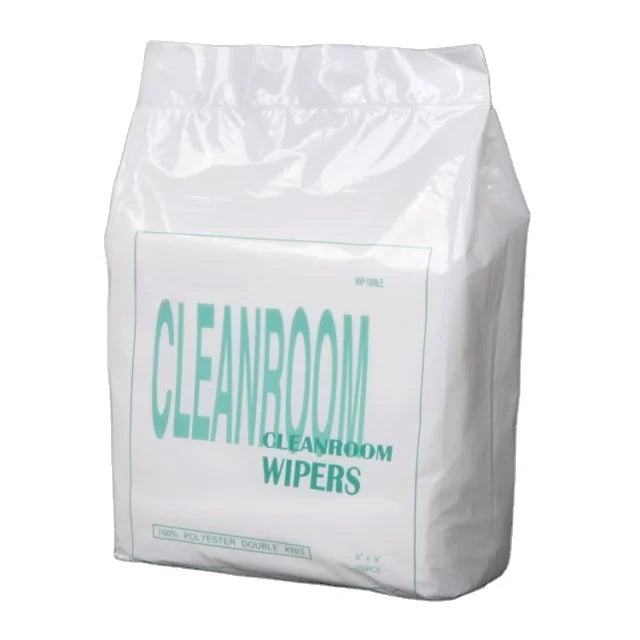 Dust Free Best Quality Presaturated Floor Lint WIP-1009SLE 100% Polyester Cloth Cleanroom Wiper