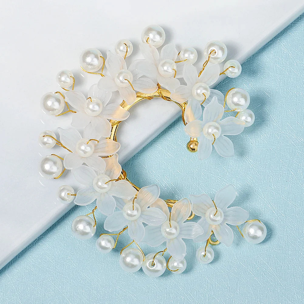 Custom Fashion Big Crystal Flower Wedding Bride Bridesmaids CC Drop Hang Earrings for Women 2021