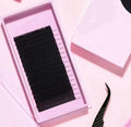 Premium  Eyelash Extension Supplier Matte Dark Cashmere Lash Tray 0.03 Silk Individual Volume Eyelash Extensions