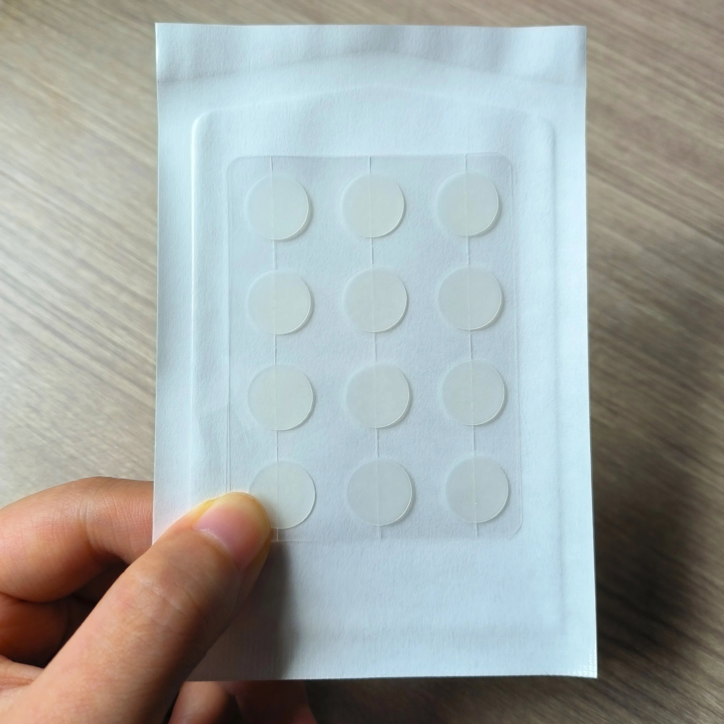 12 Dots Hydrocolloid Aloe Vera Ingredients Acne Patch Pimple Patch for Facical