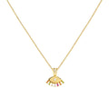 Sterling Silver 925 Delicate Zirconia Evil Eye Jewelry Necklace