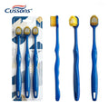 Custom Logo Soft Bristles Super Teeth Whitening Adult Toothbrush Soft Toothbrush Oem Tooth Brush Set Non-slip Handle