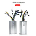 Damao 72V 50A 6 Wires Controller a and B Dual Engines 6000W 7000W Electric Scooter Front Controller and Rear Controller