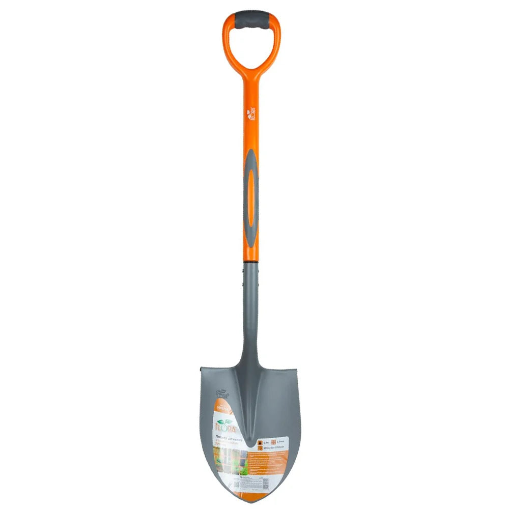 Vertak Outdoor Garden Spades Shovels Hand Soil Heavy Duty Metal Shovel with Long Handle