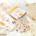 30pcs/pack Sketchbook Grass Scent Series Textured Backgrounds Handbook Backing Material