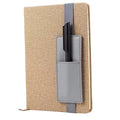 Multifunction Detachable Strong Elastic Band Pu Leather Pen Holder Portable A5 Notebook Pen Pouch