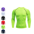 Top Selling Long Sleeve T-Shirt Baselayer Cool Dry Compression Top for Men