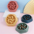 Wholesale PP Material Anti Choking Dog Feeder Slow Food Bowl Anti Skid Puzzle Healthy Pet