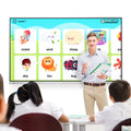 Hot Sales 2025 4K Dual System Pen Finger Touch Display Screen Interactive Whiteboard Smart Board for Teaching Interactive Boards