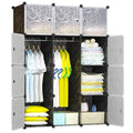 Bedroom Living Room Extendable Modern Simple Plastic PP Wardrobe Cheap Environmentally Friendly Portable