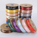 40 Yard 2.5cm Customized Logo Printed Ribbon Gift Flower Cake Package Polyester Wrapping Ribbon