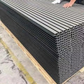 Waterproof WPC Cladding Wall Panel Decoration 3D Fluted Wall Cladding Indoor UV PVC Wall Panel for Outdoor Gym Ground Exterior
