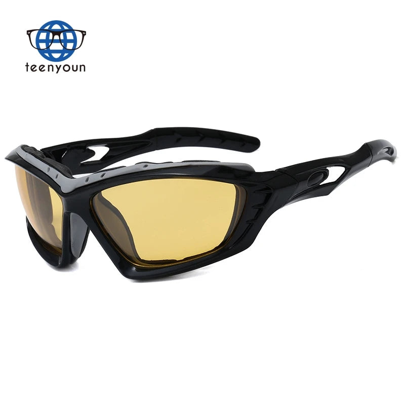 Teenyoun Outdoors Sports Cycling Bicycle Bike Riding Men Women Sunglasses Eyewear Glasses Uv400 Lens