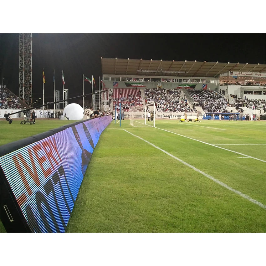 960*960mm P6 P8 P10 Football Soccer Sports Perimeter Outdoor Signage Banner Boards Display Screen Panel Stadium LED Display