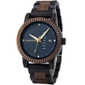 High Grade Custom Logo OEM Brand Dropshipping Low MOQ Quartz Watches 43mm Sport Fashion Charm Pointer Wooden Dial