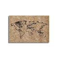 Custom Size Wooden World Map Studio Cork Wall Decoration Wholesale Cork Board Bulletin Board