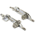 Lenth: 3.15Inch Width: 1.34Inch Spring Snap Hook Metal Buckles for Fanny Pack Straps Patacord Survival Bracelets