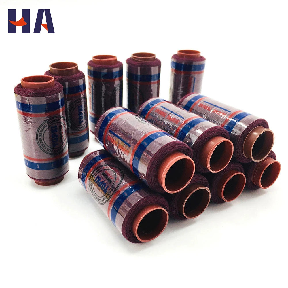 Factory Direct Custom 12PCS/BOX Household Mini Handy Colorful Small Spool Polyester Sewing Thread Yarn 40/2 30/2 for Clothes