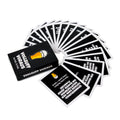 Changsha Besty Trading Card Game Customized Poker Size Card Games for Couples Black Core Paper Bedroom Commands Card Game