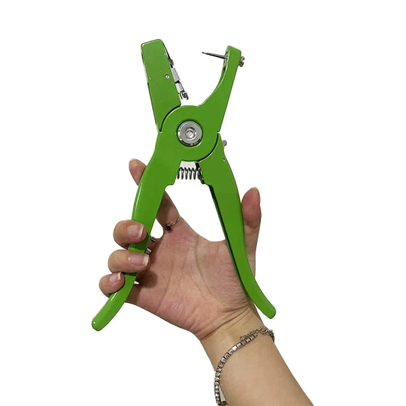 Farm Equipment Aluminum Livestock Veterinary Ear Tag Marker Applicator Cattle Sheep Pig Ear Tag Pliers
