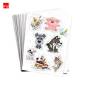 Hot Selling Sticker A4 Size PP Waterproof Matte Inkjet Printer Label Vinyl Sticker Sheet Waterproof Vinyl Sticker Paper